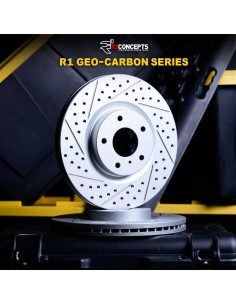 Discos de Freno Delanteros R1 Concepts WBPN1-59010 para Acura y Honda 2