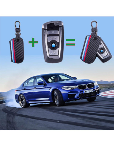 Protector de llavero JKCOVER para BMW Series 1 2 3 4 5 6 7 X3