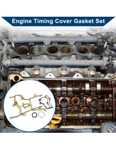 Juego de Junta de Cubierta de Tiempo Hihaha TCS46156 para Chevrolet 2