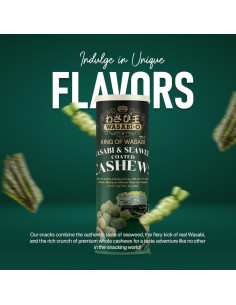 Anacardos Wasabi y Alga Marina Venturetec 190g Gourmet 2