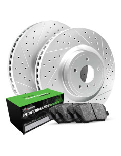 Kit de Freno R1 Concepts Carbono Delantero - Discos y Pastillas