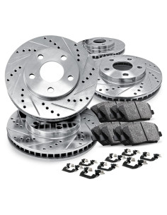 Kit de Frenos Delantero y Trasero R1 Concepts eLINE Honda Accord 2018-2021