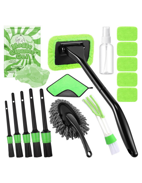 Kit de Limpieza de Auto 16 Pcs Wovnet - Cepillos y Accesorios