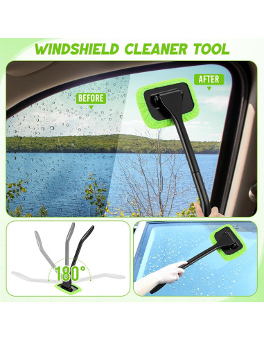 Kit de Limpieza de Auto 16 Pcs Wovnet - Cepillos y Accesorios