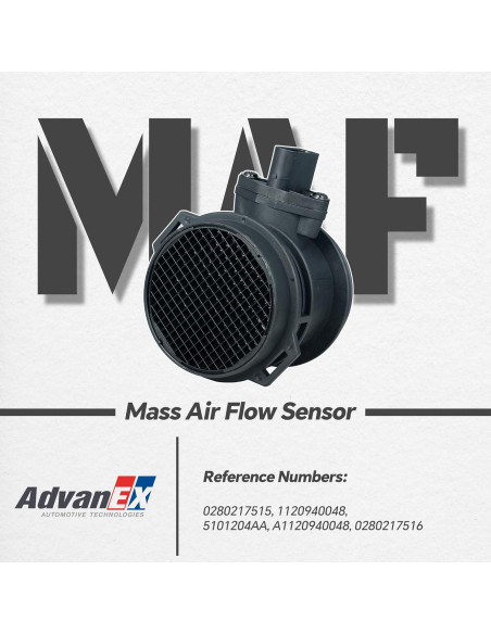 Sensor de flujo de aire MAF AdvanEX HX-25008-2 compatible Mercedes-Benz