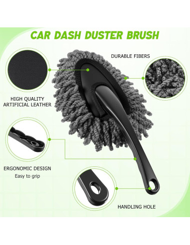 Kit de Limpieza de Auto 16 Pcs Wovnet - Cepillos y Accesorios