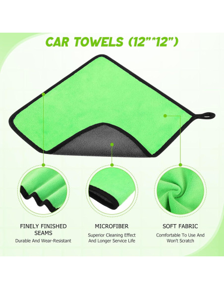 Kit de Limpieza de Auto 16 Pcs Wovnet - Cepillos y Accesorios