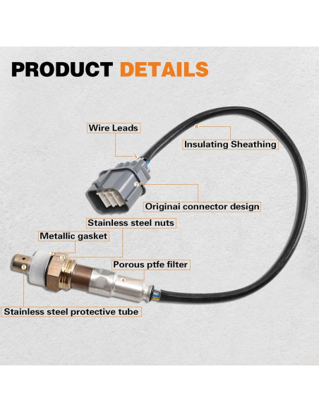 4 Sensores de Oxígeno O2 HTMXJA para Honda y Acura