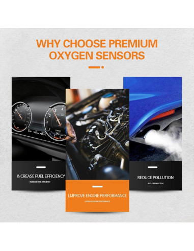 4 Sensores de Oxígeno O2 HTMXJA para Honda y Acura