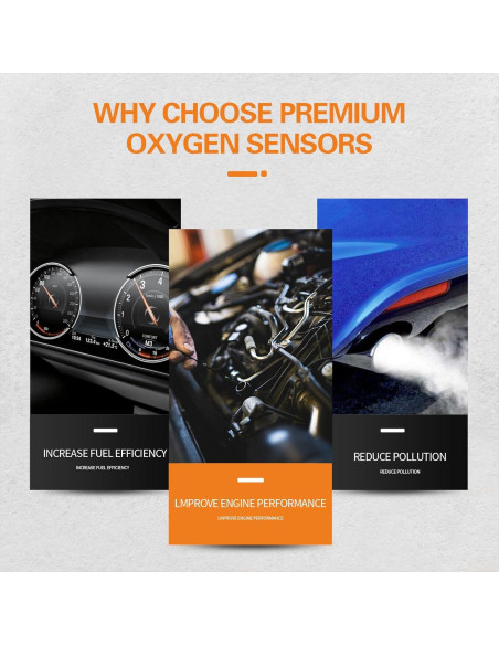 4 Sensores de Oxígeno O2 HTMXJA para Honda y Acura