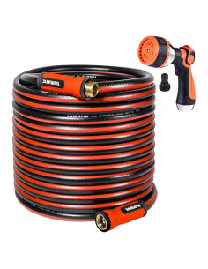 Manguera de Jardín YAMATIC 30.48m x 1.59cm con Boquilla 10 Funciones