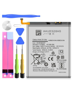 Batería de Reemplazo SHENMZ 6000mAh para Samsung Galaxy Note 20 Ultra
