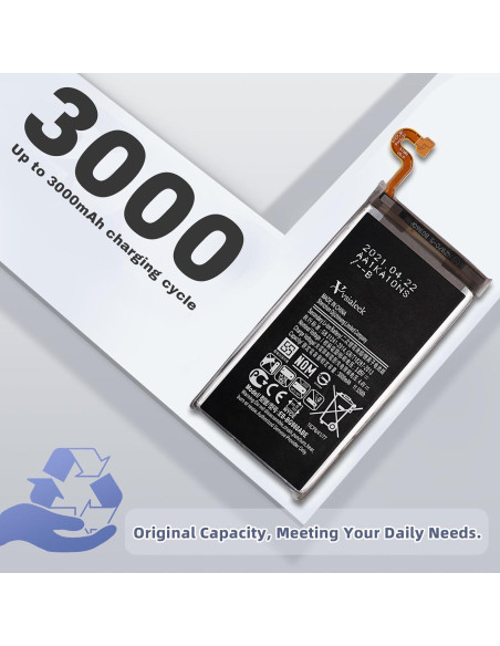Batería de Reemplazo EB-BG960ABE para Galaxy S9 3000mAh