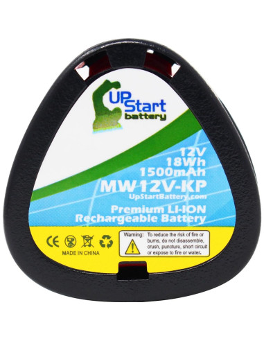 Batería Reemplazo Upstart para Milwaukee M12 12V 1500mAh