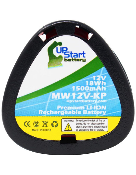Batería Reemplazo Upstart para Milwaukee M12 12V 1500mAh