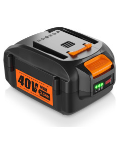 Batería de Reemplazo TenHutt WA3580 3.5Ah 40V para Worx