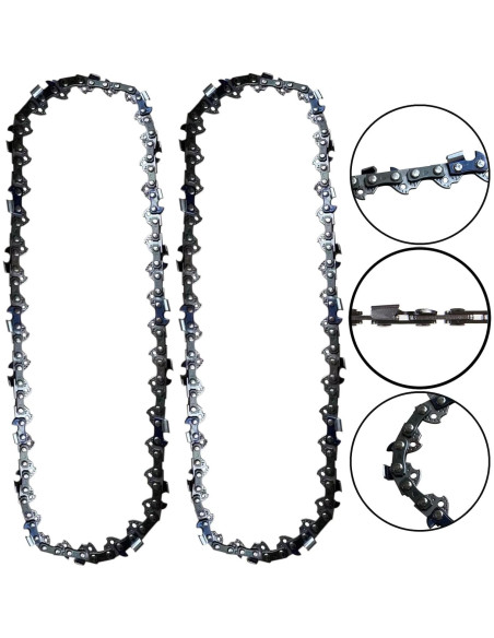 Cadena de Motosierra Kobalt 10" Reemplazo 0.043" Calibre 3/8" Paso