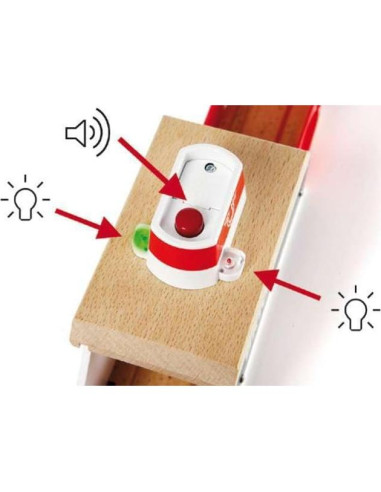 Barco de Ferry BRIO 33569 - Juego de Tren de Madera 3 Piezas