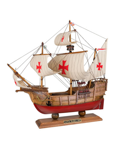 Barco de Madera Santa Maria 1:50 SAILINGSTORY Decoración