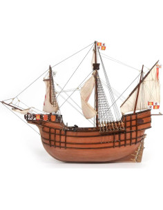 Modelo barco Santa María 1:50 EarthMark OcCre madera 2