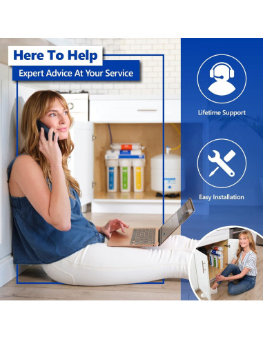 Membrana de Ósmosis Inversa Express Water 100 GPD - Filtro de Agua