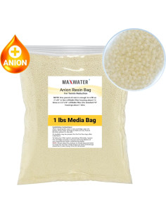 Resina Aniónica Fuerte Max Water 0.45 kg para Ósmosis Inversa 2