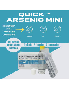 Kit de Prueba de Arsénico Quick 481396-5 - 5 Pruebas, 12 Minutos 2