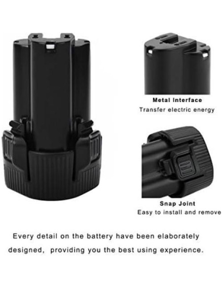 Batería de Reemplazo Li-ion Exmate 10.8V 2500mAh para Makita