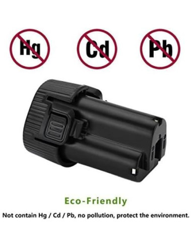 Batería de Reemplazo Li-ion Exmate 10.8V 2500mAh para Makita