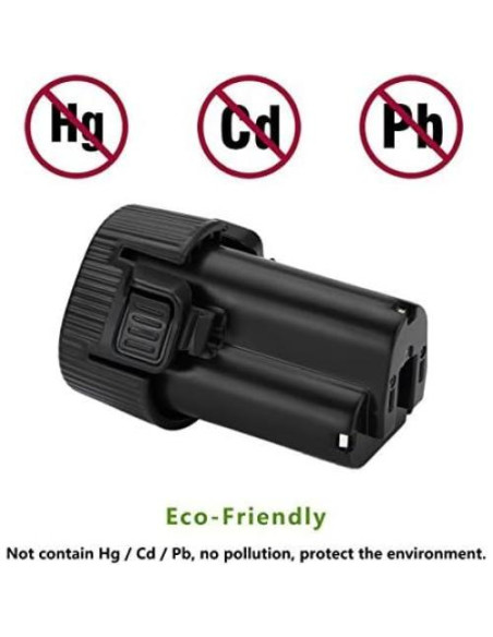 Batería de Reemplazo Li-ion Exmate 10.8V 2500mAh para Makita