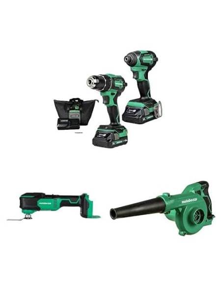 Kit Combo Metabo HPT 18V: Driver Drill y Impact Driver