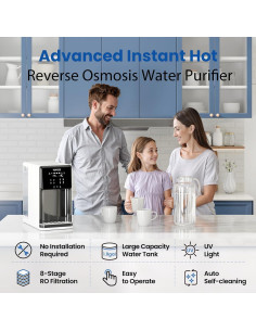 Purificador de Agua TOPZEE FTP-E-UR02 8 Etapas UV 7L Encimera 2