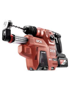 Taladro de Martillo Rotativo DCK 20V Inalámbrico con Extractor de Polvo