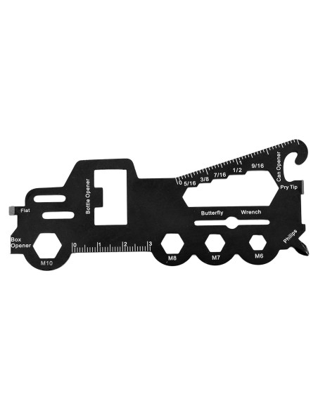 Tarjeta Multi-Herramienta SILVERHERO Grulla Acero Inoxidable