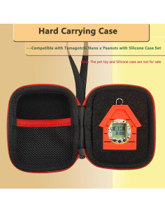 Funda Dura RAWECUD para Tamagotchi Nano x Peanuts - EVA 2