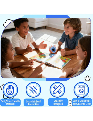 Funda Protectora para Tamagotchi Paradise - Tejido Suave Azul