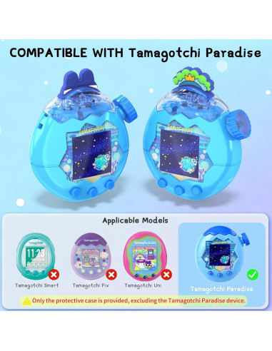 Funda para Tamagotchi Paradise Wonkzon - 2 Pcs, Diseño Caricatura
