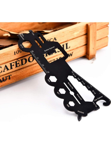 Tarjeta Multi-Herramienta SILVERHERO Grulla Acero Inoxidable