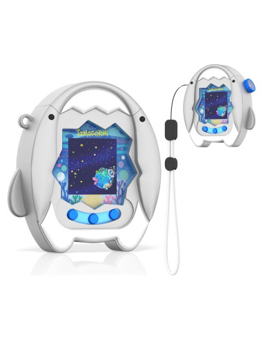Funda de Silicona Wonkzon para Tamagotchi Paradise con Cordón
