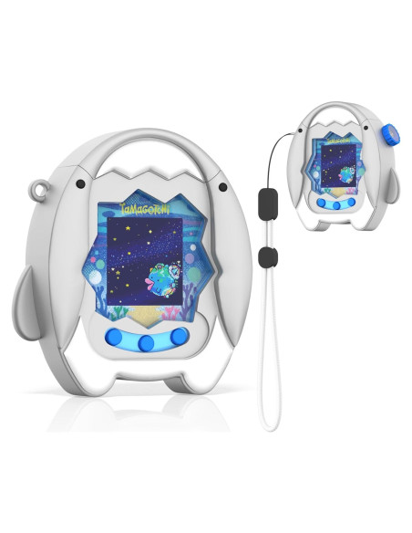 Funda de Silicona Wonkzon para Tamagotchi Paradise con Cordón