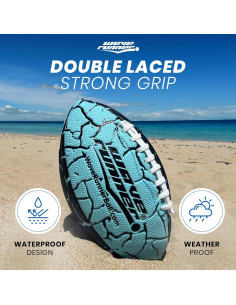 Balón de Fútbol Americano Wave Runner WRFBX926 Junior 23.5cm 2