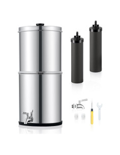 Filtro de Agua por Gravedad CO-Z 8.5L Acero Inoxidable 304