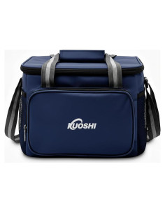 Bolsa de Almuerzo Aislada KUOSHI 14L Azul Marino Plegable