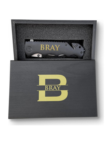 Cuchillo Plegable Krezy Case 18.4 cm Táctico Negro