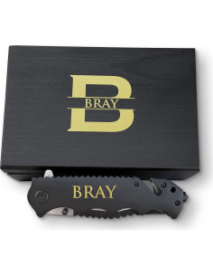 Cuchillo Plegable Krezy Case 18.4 cm Táctico Negro 2