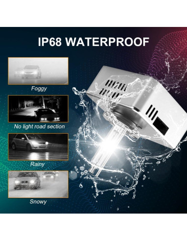 Bombilla Xenón D5S Asasytal 6000K 35W 3500 Lúmenes