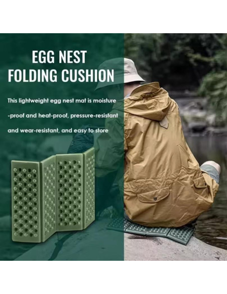 Alfombrilla Plegable MIRouer Nemo Espuma Ligera Impermeable 40x30cm