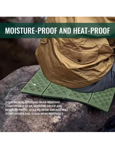 Alfombrilla Plegable MIRouer Nemo Espuma Ligera Impermeable 40x30cm