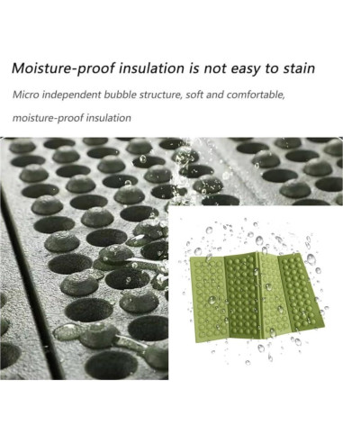 Alfombrilla Plegable MIRouer Nemo Espuma Ligera Impermeable 40x30cm