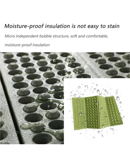 Alfombrilla Plegable MIRouer Nemo Espuma Ligera Impermeable 40x30cm